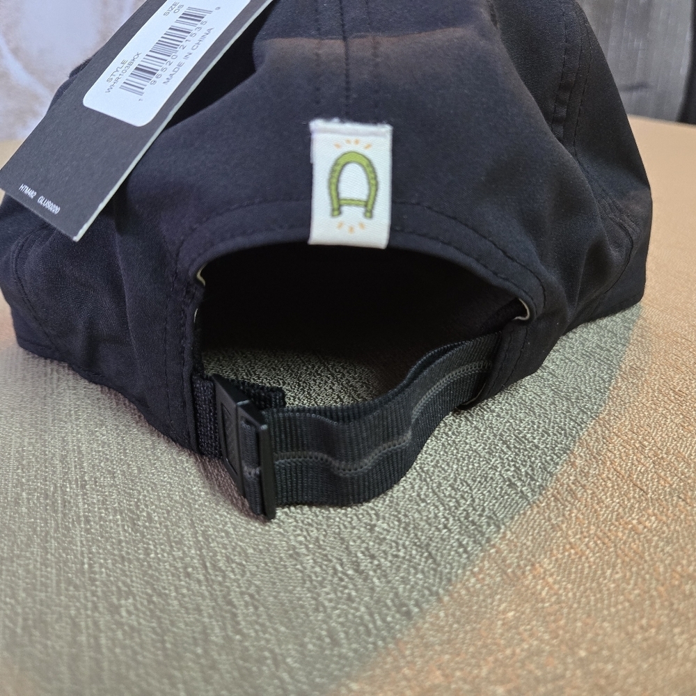 NWT Dickies x Free & Easy "Don't Trip" Patch Strapback Hat - Black - Picture 4 of 9